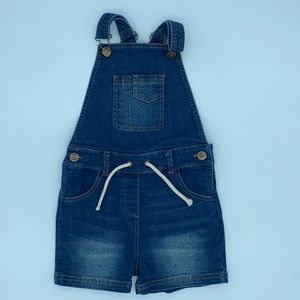 NWT Dex Blue Jeans Overall Girls Size S